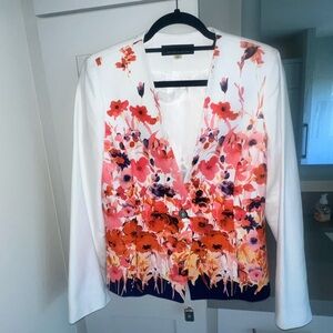 Tahari Floral Blazer-LIKE NEW